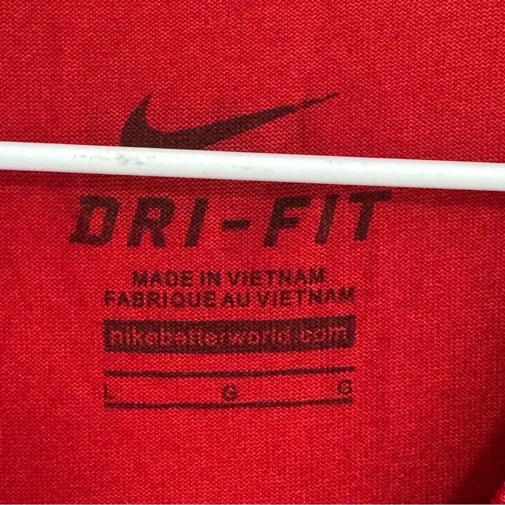 Nike MLB Boston Red Sox’s Dri-Fit Red Short Sleeve Men's Tee Large